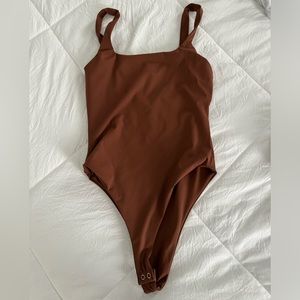 Forever 21 Brown Tank Bodysuit